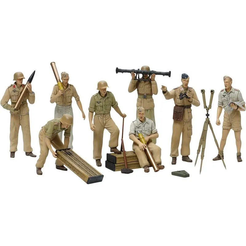 Deutsch Afrika Korps Luftwaffe Artillery Crew-Set