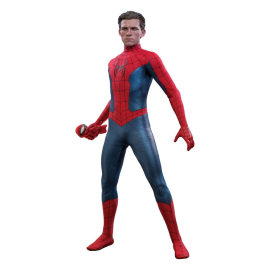Spider-Man: No Way Home Movie Masterpiece 1/6 Spider-Man (neuer roter und blauer Anzug) 28cm Figurine