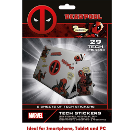 DEADPOOL TECH STICKERS 