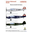 Messerschmitt Bf 108 Taifun Part 1. (3) D-IMTT Willy Messerschmitts personal aircraft overall RLM 63 light grey D-IHDD/22 Isle 