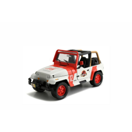 Jurassic Park: Jeep Wrangler Fahrzeug im Maßstab 1:24