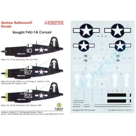 Vought F4U-1D Corsair (3) White 110 White 167 57803 White 155 allemand VF-84 Bunker Hill 1945