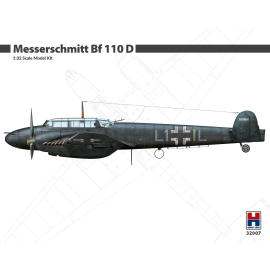 Messerschmitt Bf-110D Dragon + Cartograf + Masken Modellbausatz