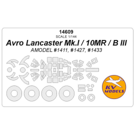 Avro Lancaster + Radmasken (zur Verwendung mit A-Model-Kits) 