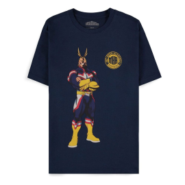 My Hero Academia T-Shirt Navy All Might Quote 