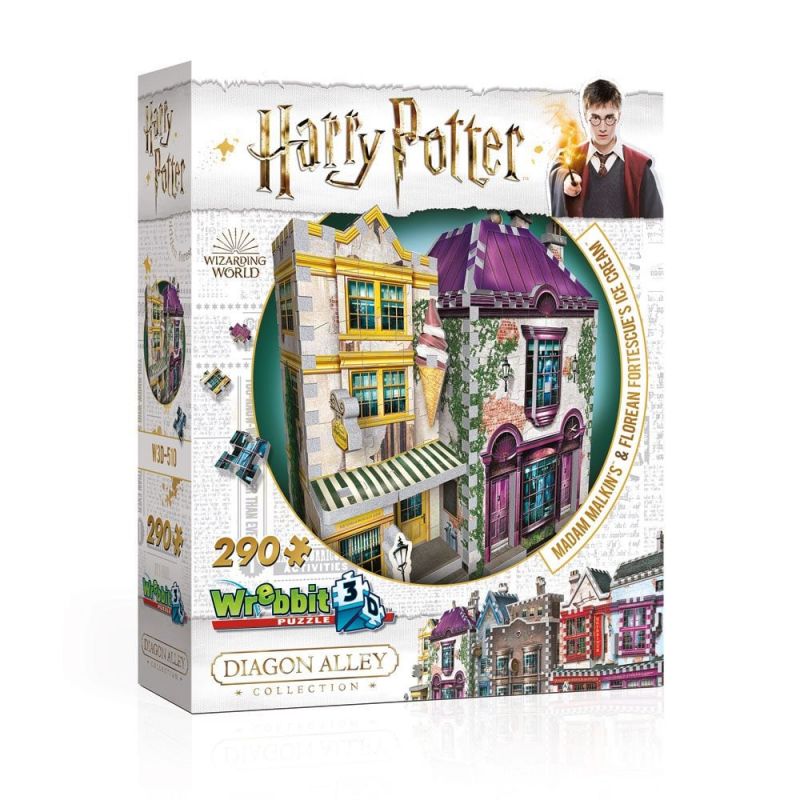 HARRY POTTER - 3D-Puzzle - Madame Guipure Shops - 290 Teile Puzzle 3d