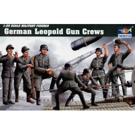 Deutsche Leopold Kanone-Besatzung Figur