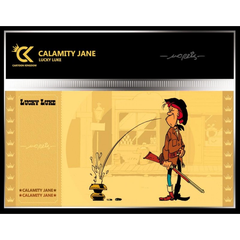 LUCKY LUKE - Calamity Jane - Goldenes Ticket 