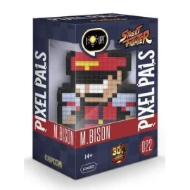 PIXEL PALS Leuchtende Sammelfiguren – Street Fighter – Bison Figurine