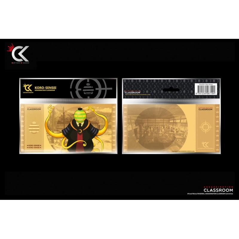 ASSASSINATION CLASSROOM - Herablassender Koro-Sensei - Goldenes Ticket Film- & TV-Produkte