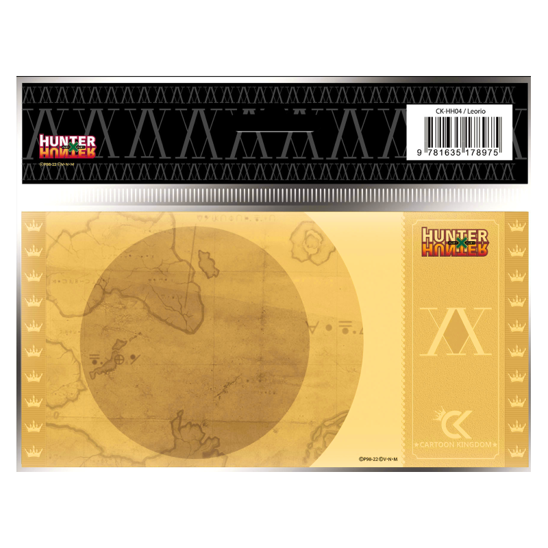HUNTER X HUNTER - Leorio - Goldenes Ticket CARTOON KINGDOM