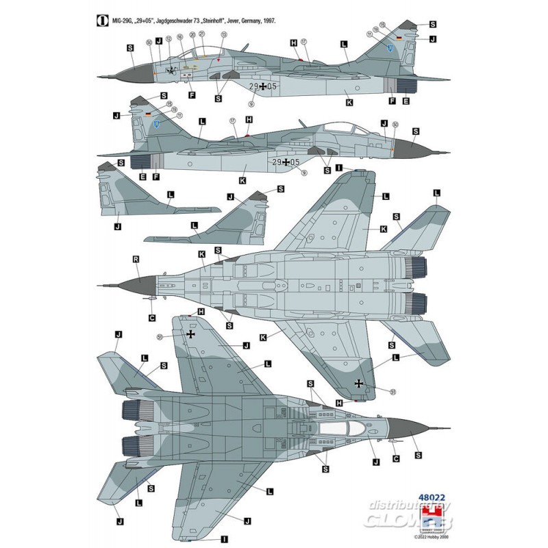 3002058220 MiG-29 German Air Force