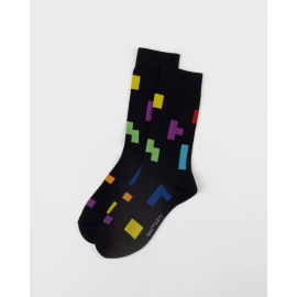Tetris-Sockenpackung Tetriminos-Muster