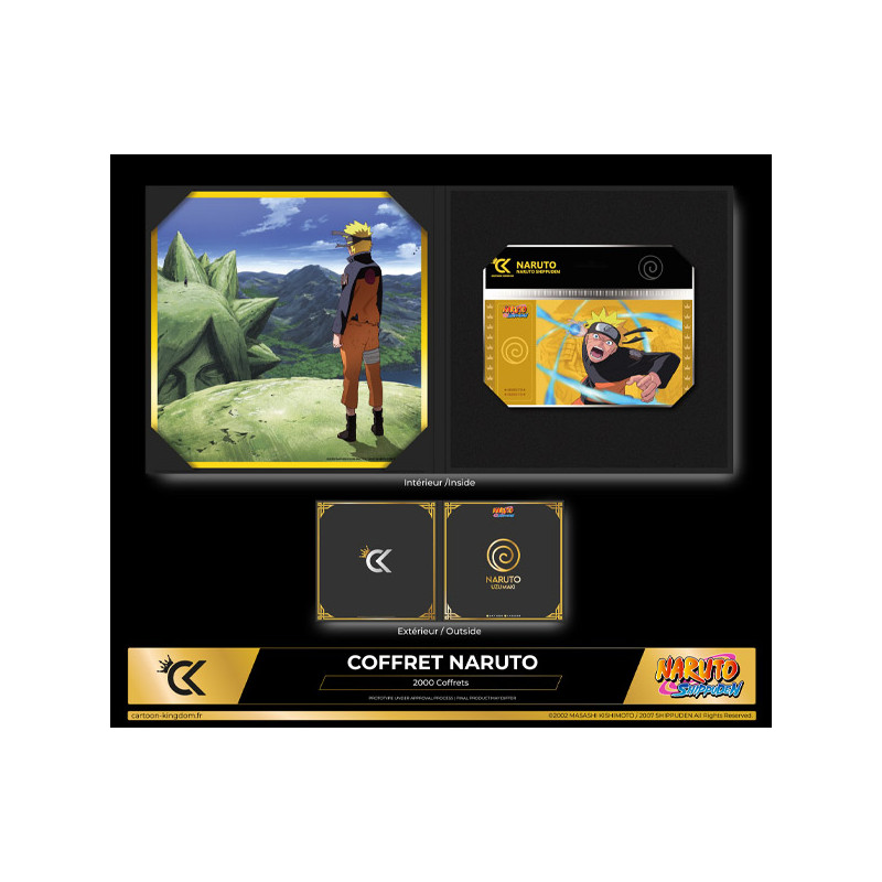 Naruto Shippuden Naruto Shikishi X Goldenes Ticketbox-Set 