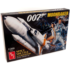 James Bond Moonraker Shuttle Model Kit Modell