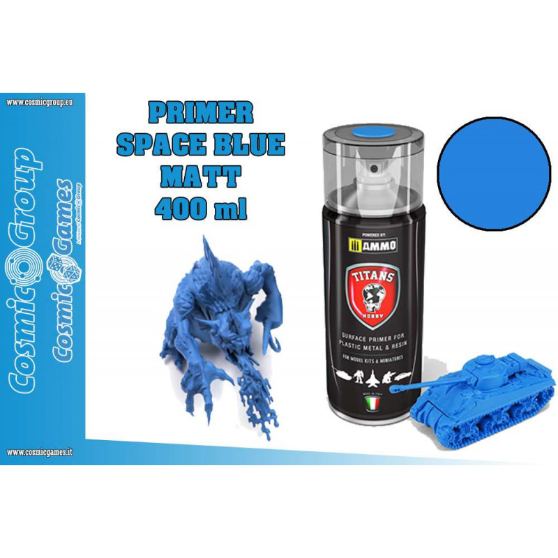 Space Blue Matt Primer - 400Ml Spray 