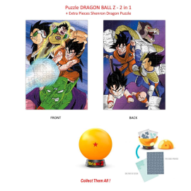 DRAGON BALL Z - Collectible Puzzle - 1 Star - 2in1 Puzzle +Extra 