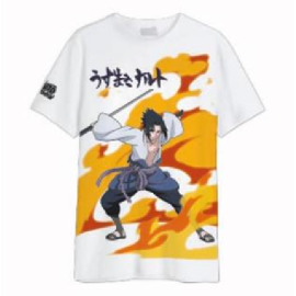 NARUTO SHIPPUDEN - Sasuke Uchiha - Men's Oversized T-Shirt 