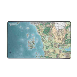 DUNGEONS & DRAGONS - Map of Faerun - XL Mouse Pad