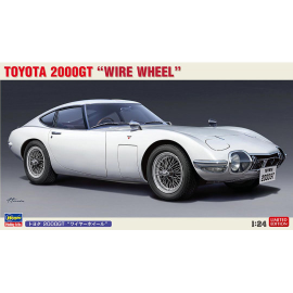 Toyota 2000GT „Spoke Wheels“ Kunststoffmodellauto 1:24 Modellbausatz