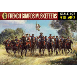 Figur Französische Garde-Musketiere 1:72 