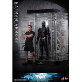 The Dark Knight Rises Figures & Diorama Movie Masterpiece 1/6 Batman Armory with Bruce Wayne 30cm Actionfigure
