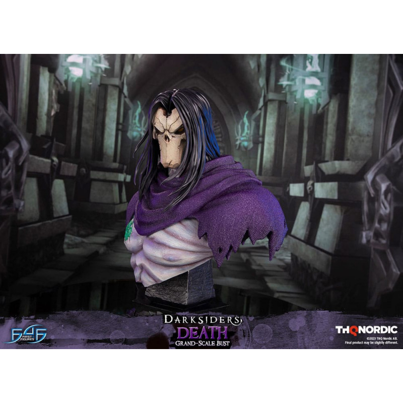 First 4 figures Darksiders bust Grand Scale Death 64 cm...