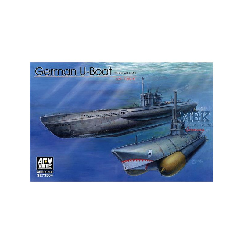 U-Boot Typ VII C/c41 Modellbausatz