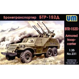 BTR-152. Gepanzerter Truppe-Träger