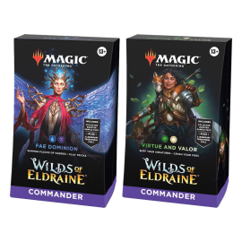 Magic the Gathering Wilds of Eldraine decks Commander (4) *ENGLISH* 