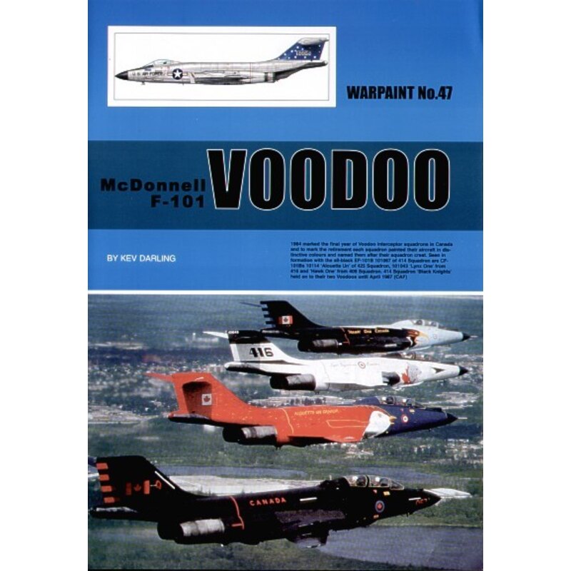 McDonnell F-101 Voodoo By Kev Darling (Hallemand Park Books Limited)