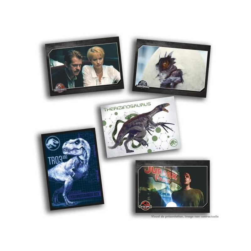 Jurassic Park Trading Cards 30th Anniversary Box Of 18 Pockets