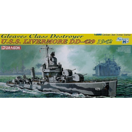 USS Livermore DD-429 1942 Modellbausatz