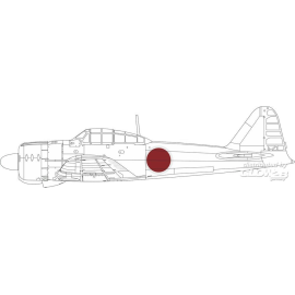 A6M2 Model 21 national insignia 1/48 EDUARD 