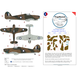 SEAC Hawker Hurricane Mk.I Pattern B (designed to be used with ? kits) 