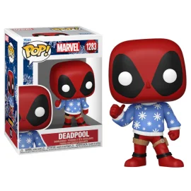 MARVEL HOLIDAY - POP NO. 1283 - Deadpool (Sweater) Pop Figuren