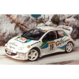 PEUGEOT 206 WRC MONTE CARLO 2001 GARDEMEISTER 