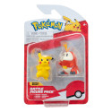 Pokémon Gen IX pack 2 figurines Battle Figure Pack Pikachu & Chochodile 5 cm Figuren