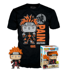 NARUTO SHIPPUNDEN - Booble Head POP NO.934 - Bread (GITD) + T-shirt (XL) Pop Figuren