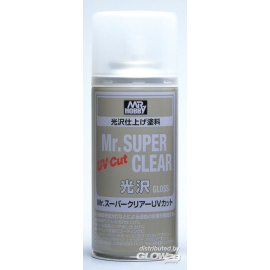 Mr Hobby -Gunze Mr. Super Clear UV Cut Gloss Spray (170 ml) 