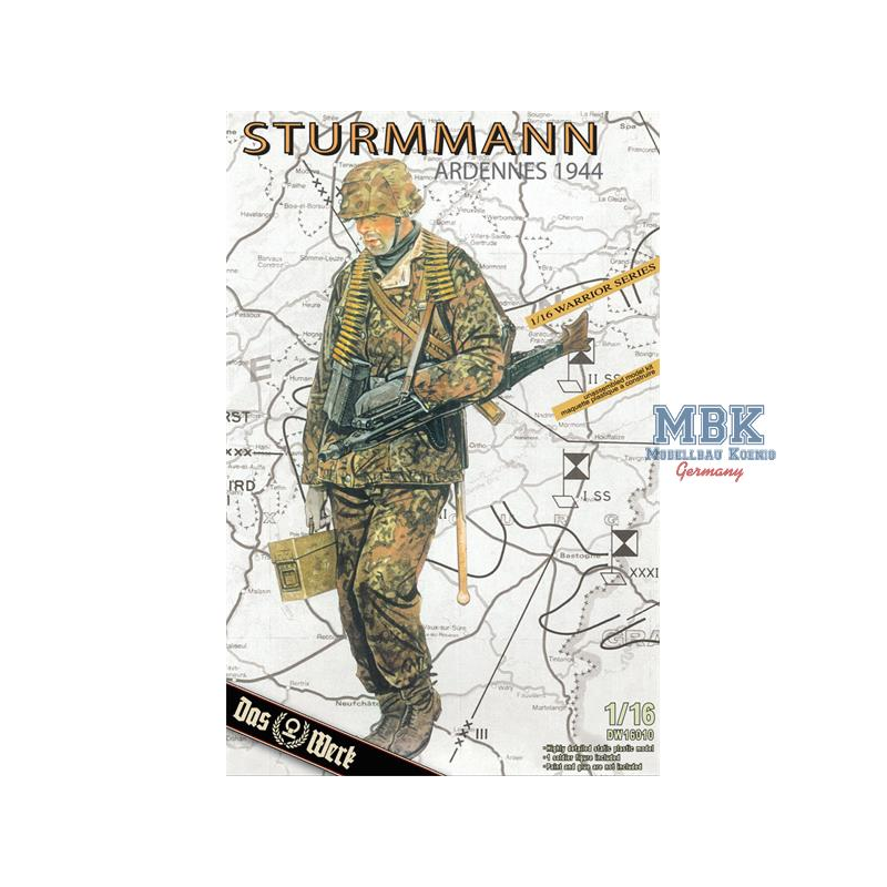 Sturmmann-Ardennes 1944 (1:16) Figur