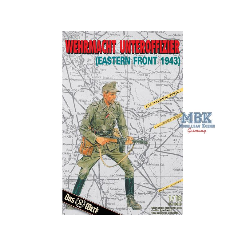 Wehrmacht Unteroffizier-Eastern Front 1943 (1:16) Figur