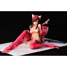 Fairy Tail figure Erza Scarlet - Cherry Blossom CAT Gravure_Style 13 cm Figurine