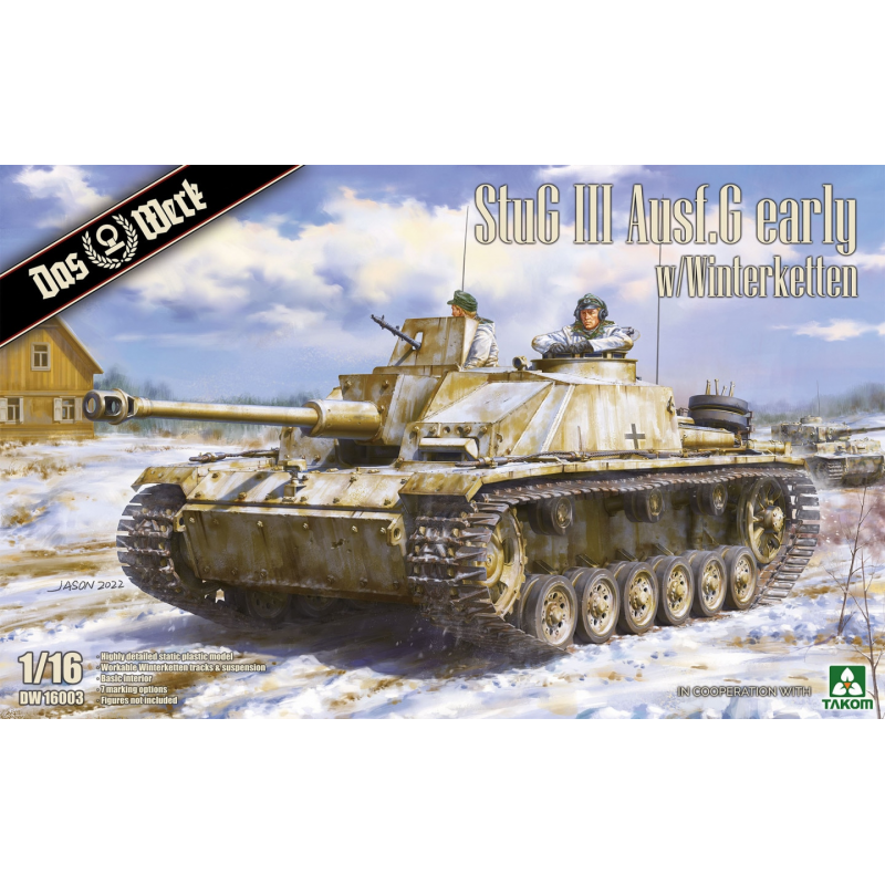 Sturmgeschutz/StuG.III Ausf.G early version with Winter Tracks Modellbausatz