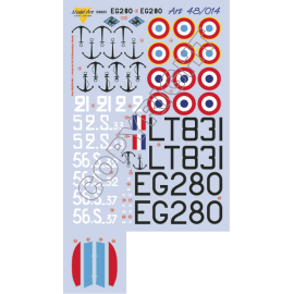 Decal Air Force: EPS 82 'Niger' Police and Security Escadrille & Overseas Escadrille 