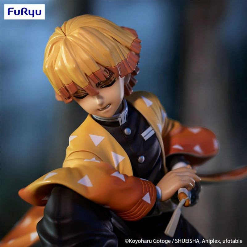 DEMON SLAYER - Zenitsu Agatsuma - Noodle Stopper figurine 10cm Furyu