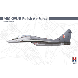 Mikoyan MiG-29UB Polish Air Force ACADEMY, CARTOGRAF, MASKS Modellbausatz