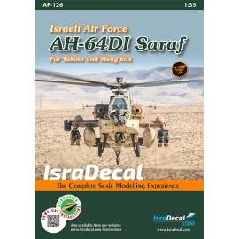 Decal IAF Bell/Boeing AH-64DI 'Saraf'