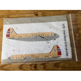Decal Curtiss C-46 LN-FOR Fred Olsen (MB)
