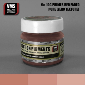 SPOT ON PIGMENTS NO.10C PRIMER RED FADED PURE 